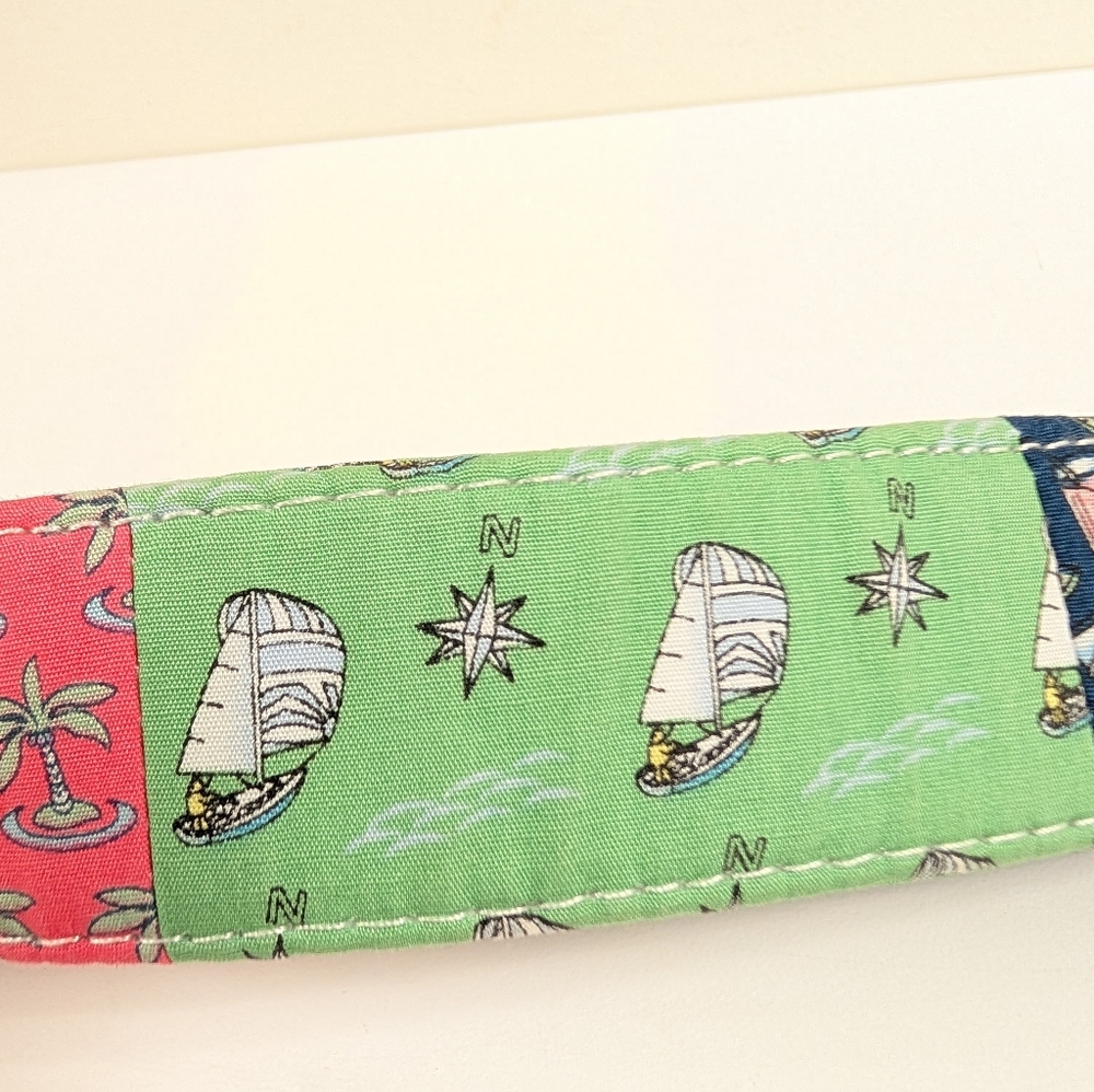 Vineyard Vines Patchwork Nautical D-Ring Belt Lob… - image 13